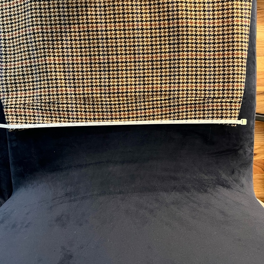 J. Crew Black and Brown Houndstooth A-Line Skirt - Picture 4 of 5